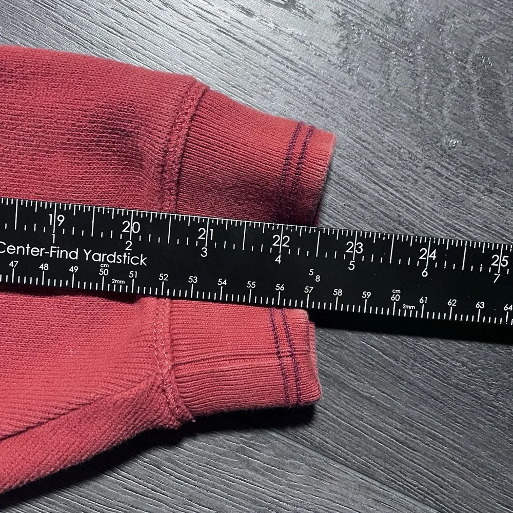 Tommy Bahama 1/4 Zip Sweater Men Large Burnt Orange Pullover Knit Mock Neck Golf